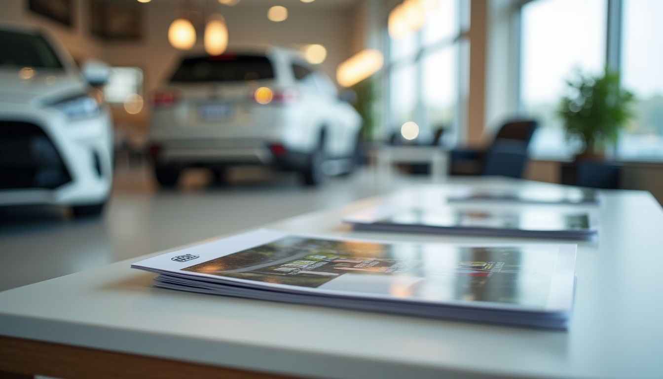 Elevate Your Brand with Print and Graphic Services for Automotive Dealerships